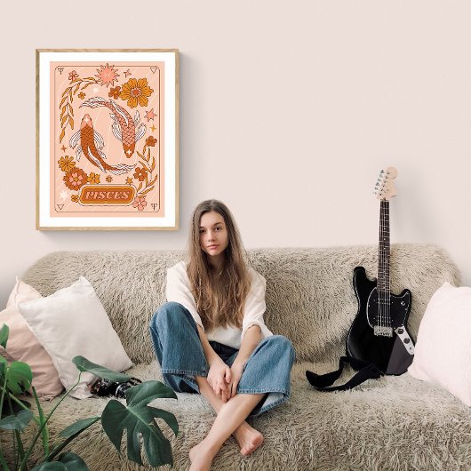 ボホレトロピセス〔占星術の〕十二宮図 ポスター