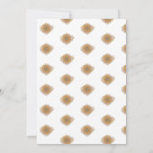 ボホレトロフラワーズマザーズデイブランチ招待状 招待状 (裏面)