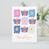 ボホレトロフローラシンプル復活祭 サンキューカード (スタンド正面)