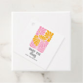 ボホレトロフローラルパターン製品ラベル フェイバータグ (インサイチュ)