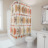 ボホレトロボウルのラインアーストーン シャワーカーテン (インサイチュ)