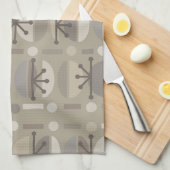 ボホレトロボウルのラインズトープ キッチンタオル (四つ折り)