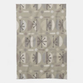 ボホレトロボウルのラインズトープ キッチンタオル (縦)