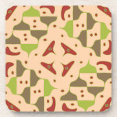 ボホレトロモダングラフィック懸命プラスチック塗装機 コースター (正面)