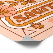 ボホレトロ射手座〔占星術の〕十二宮図 ポスター (角)