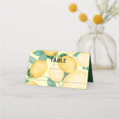 ボホレモンとグリーン結婚リーのプレイスカード プレイスカード (正面)