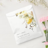 ボホレモンイエローウォーターフローラ結婚ズ フェイバーバッグ (封をした状態)