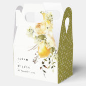 ボホレモンイエローウォーターフローラ結婚ズ フェイバーボックス (オープン)