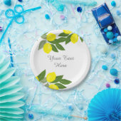 ボホレモンパーティーデコール紙プレート ペーパープレート (パーティー)