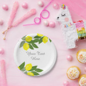 ボホレモンパーティーデコール紙プレート ペーパープレート (パーティー)