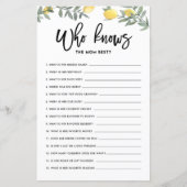 ボホレモン誰が赤ちゃんシャワー最高のゲーム母を知る (正面)