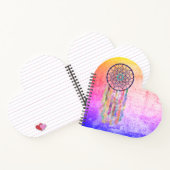ボホレースドリームキャッチャー |レインボーグランジン ノートブック (内部)