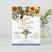 ボホロングホーンカウスカルフローラブライダルシャワー 招待状 (スタンド正面)