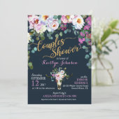 ボホロングホーンカウスカルフローラブライダルシャワー 招待状 (スタンド正面)