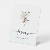 ボホワイルドフラワーが好き 台座サイン (正面)