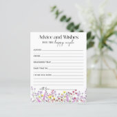 ボホワイルドフラワーアドバイスとウィッシュシャワーカード (スタンド正面)