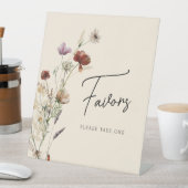 ボホワイルドフラワーウィブライドブライダルシャワー 台座サイン (インサイチュ)