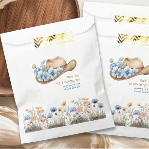 ボホワイルドフラワーウェスタンのカウボーイハット フェイバーバッグ