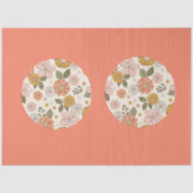 ボホワイルドフラワーズティッシュペーパー