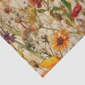 ボホワイルドフラワーズフローラ切り離し 薄葉紙 (詳細)