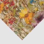 ボホワイルドフラワーズフローラ切り離し 薄葉紙 (詳細)