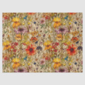 ボホワイルドフラワーズフローラ切り離し 薄葉紙 (正面)