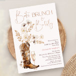 ボホワイルドフラワーズブーツブルンチバーブリーブライダルシャワー 招待状<br><div class="desc">Boho WildflowersブーツBrunch Bubbly Bridalシャワー招待Bohoフローラワイルドフラワーブーツ、ブランチとBubbly Bridalシャワー招待ワイルドフラワーアレンジメント、女性のカーボーイブーツ、シャンパンガラスと書道の見出しを特徴とすモダンる。</div>