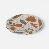 ボホワイルドフラワーズ紙プレート ペーパープレート (アングル)