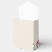 ボホワイルドフラワーズ結婚式の引き出物ボックス フェイバーボックス (オープン)