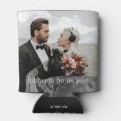 ボホワイルドフラワーバイキングラブゴシック結婚式の引き出物 缶クーラー (裏面)