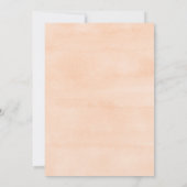 ボホワイルドフラワーパンパスグラスシャワー 招待状 (裏面)