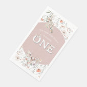 ボホワイルドフラワーフローラベビー誕生日 (コーナー)