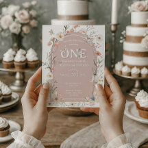 ボホワイルドフラワーフローラベビー誕生日