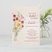 ボホワイルドフラワーブライダルシャワー セーブザデート (スタンド正面)