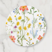 ボホワイルドフラワーベビースシャワー フェイバータグ (裏面)