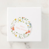 ボホワイルドフラワーベビースシャワー フェイバータグ (インサイチュ)