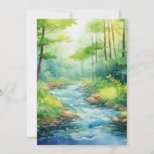 ボホワイルドフラワーマウンテンメドウ 招待状 (裏面)