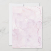 ボホワイルドフラワーメドウブライダルシャワー 招待状 (裏面)