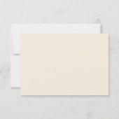 ボホワイルドフラワー牧草地卒業 サンキューカード (裏面)