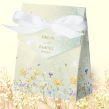 ボホワイルドフラワー素朴グリーン結婚ズ