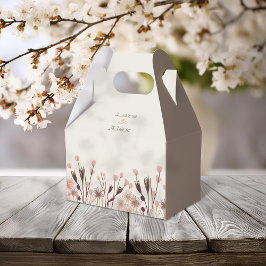 ボホワイルドフラワー結婚ズ フェイバーボックス