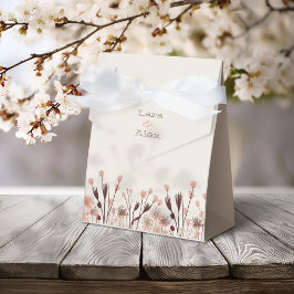 ボホワイルドフラワー結婚ズ フェイバーボックス