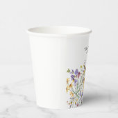 ボホワイルドフラワー結婚ズ 紙コップ (右)
