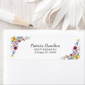 ボホワイルドフラワー結婚フローラ ラベル (インサイチュ)