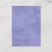 ボホワイルドフラワー虹の赤ちゃんシャワー本ベビー エンクロージャーカード (裏面)