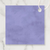 ボホワイルドフラワー虹の赤ちゃんシャワー フェイバータグ (裏面)