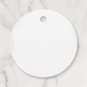 ボホワイルドフラワー赤ちゃんシャワー フェイバータグ (裏面)