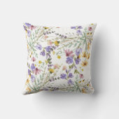 ボホワイルドフラワー クッション (裏面)