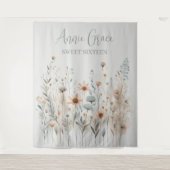 ボホワイルドフラワー タペストリー (正面)