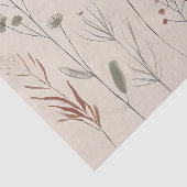 ボホワイルドフラワー | デザートガーデンフローラルパターン 薄葉紙 (詳細)